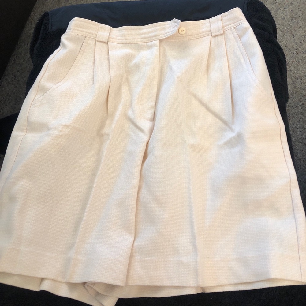 Lily's of Beverly Hills Cream Tweed Skirt